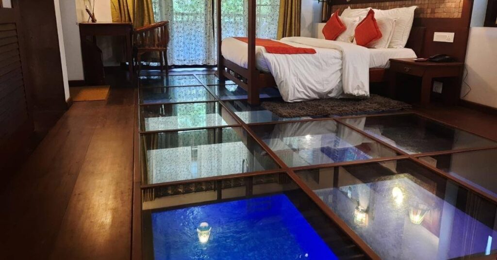 vythiri resort honeymoon pool villa